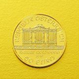 メイプルリーフ金貨・ウィーン金貨各4サイズ