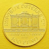 24K 1オンス ウィーン金貨ハーモニーメイプルリーフ金貨?