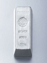 徳力本店シルバーインゴット2kg シルバー地金 銀インゴット 銀地