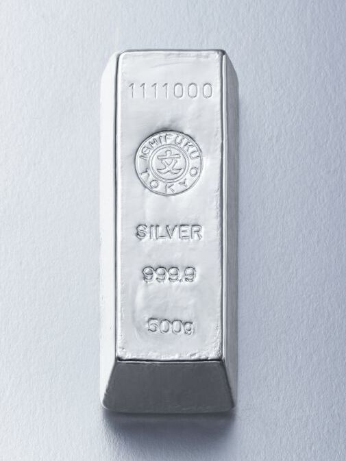 美術品/アンティーク2021年2月購入 1kg(500g×2) 銀 インゴット 地金 LBMA